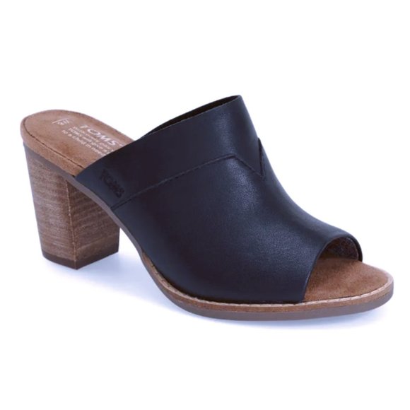 Toms Shoes - NWOT Toms Majorca Leather Mule Sandal